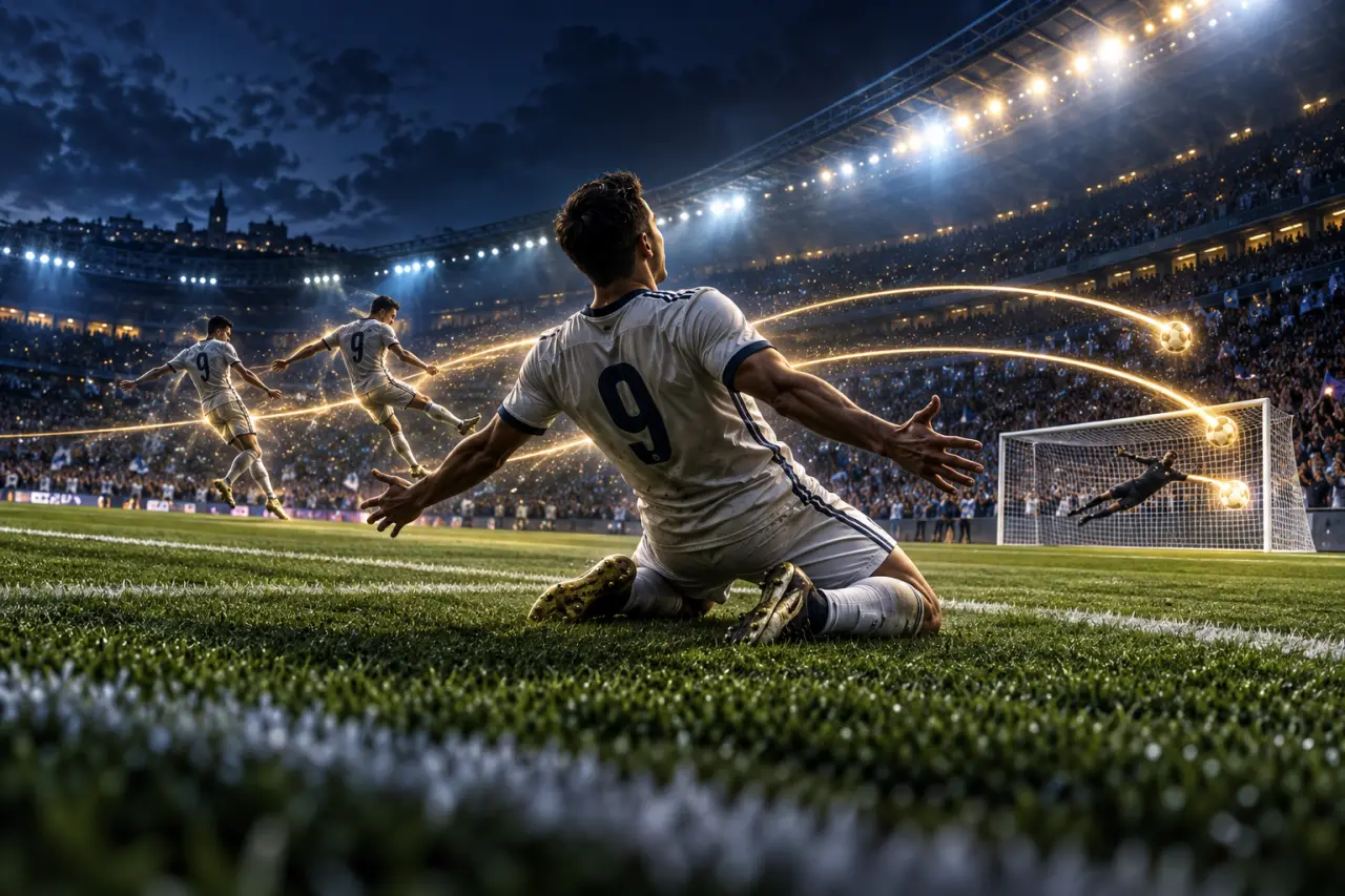 Hat-trick au football : trois buts suffisent, mais les buts consécutifs changent la définition