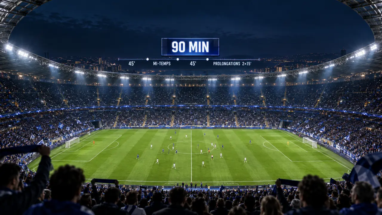 Combien de temps dure un match de foot : 90 minutes, mi-temps et prolongations