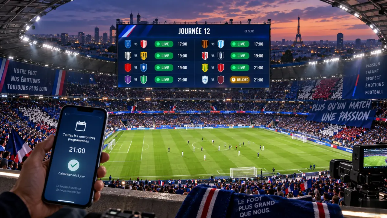 Programmation TV Ligue 1 : 8 directs, 1 différé et le réflexe qui évite les erreurs d’horaire